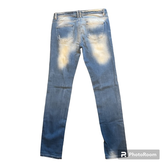 Zara TrF Original Denim Light Wash Size 6 Low Rise skinny - Picture 4 of 4